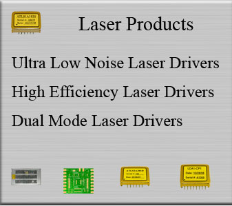 ATI Laser Products, Ultra low noise laser drivers, High Eficiency Laser drivers