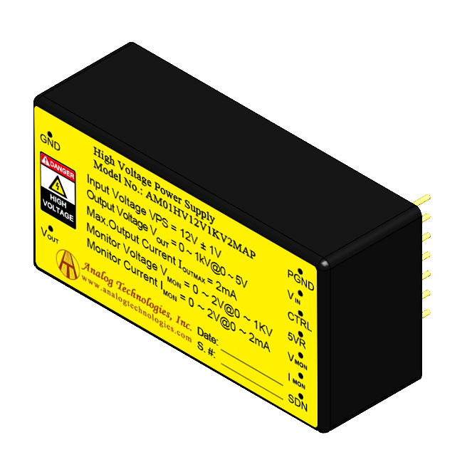 M01 Series DC-DC High Voltage Power Supply