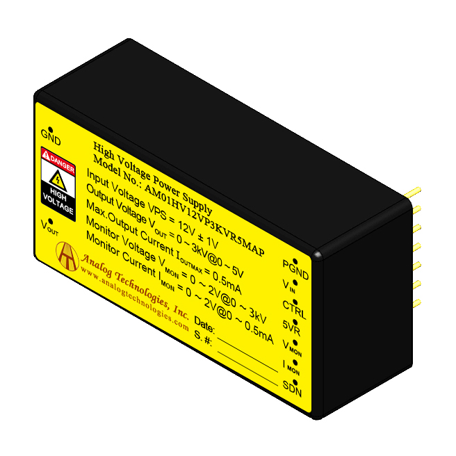 M01 Series DC-DC High Voltage Power Supply