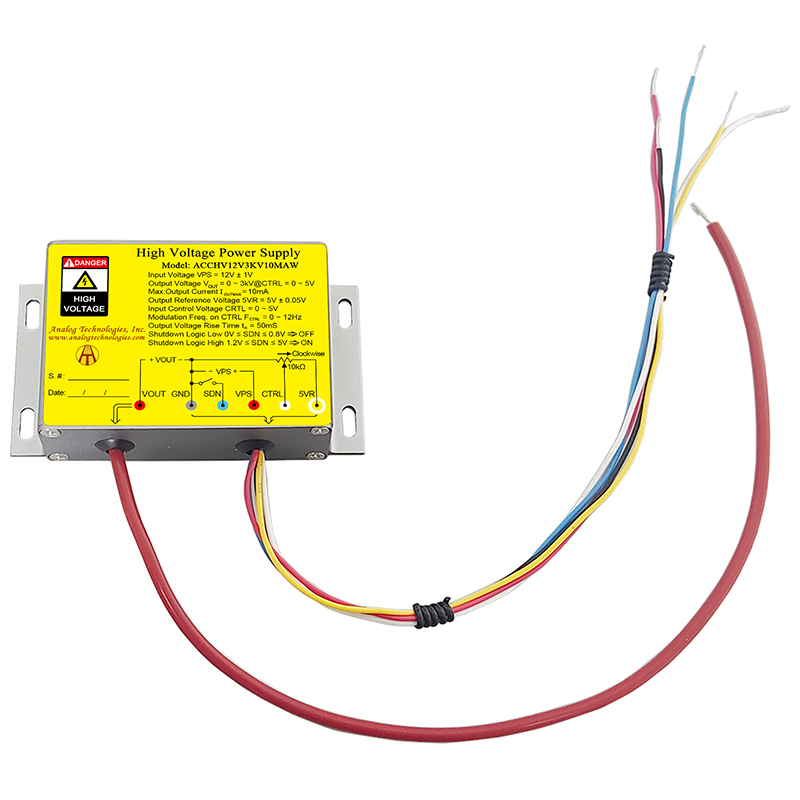 12V Input Capacitor Charging High Voltage Power Supply