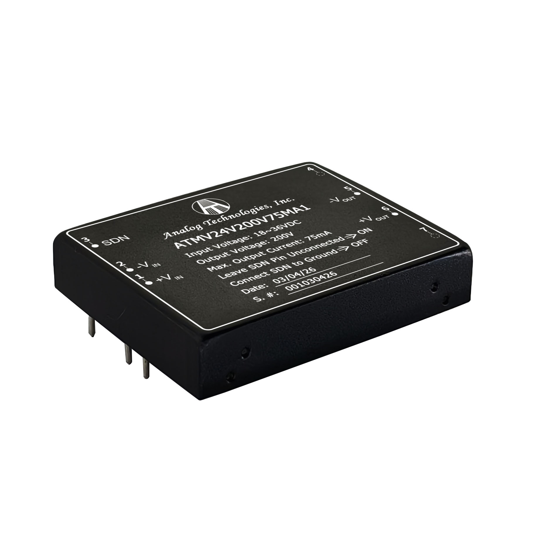 Medium Voltage 24V Input Isolated DC-DC Power Modules