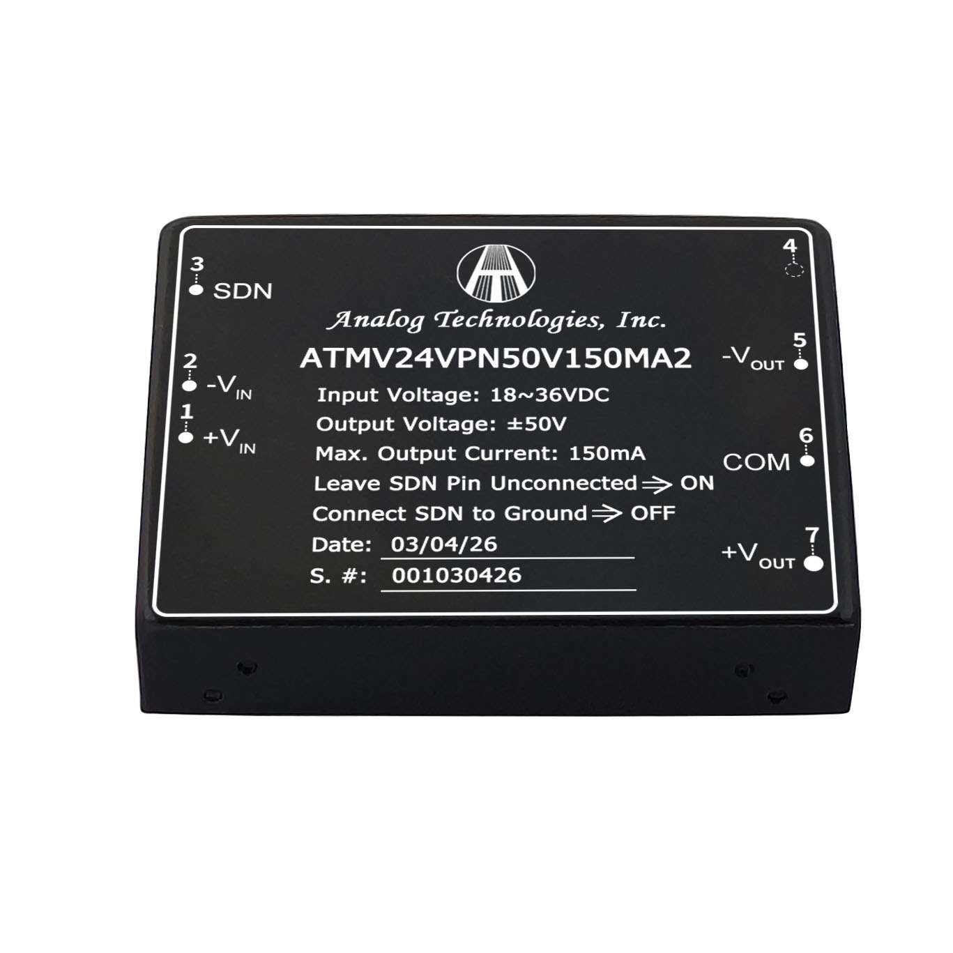 Medium Voltage 24V Input Isolated DC-DC Power Modules