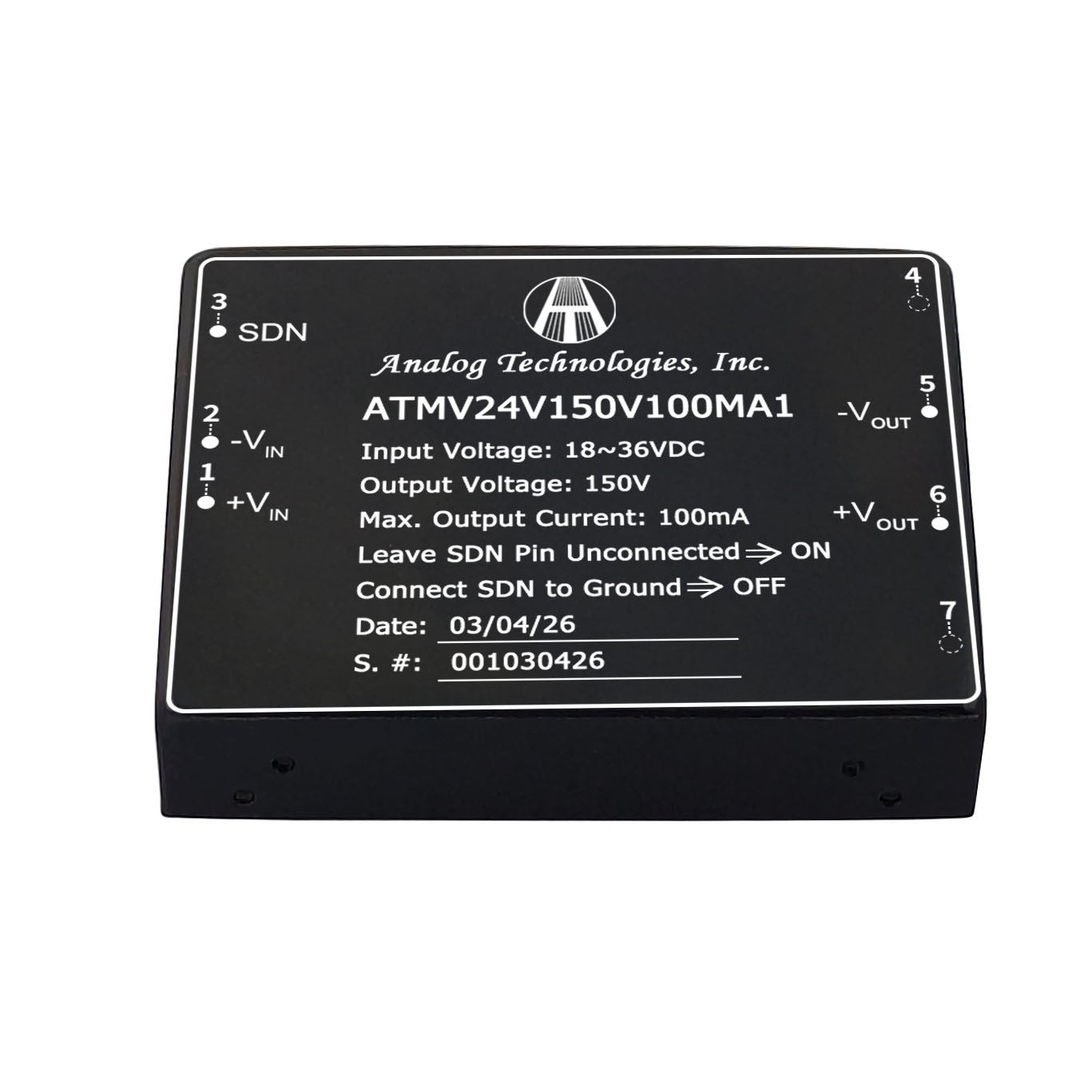 Medium Voltage 24V Input Isolated DC-DC Power Modules