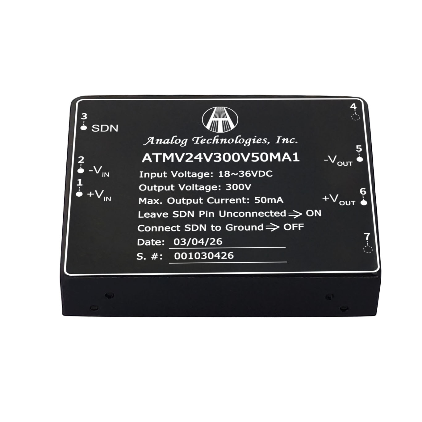 Medium Voltage 24V Input Isolated DC-DC Power Modules