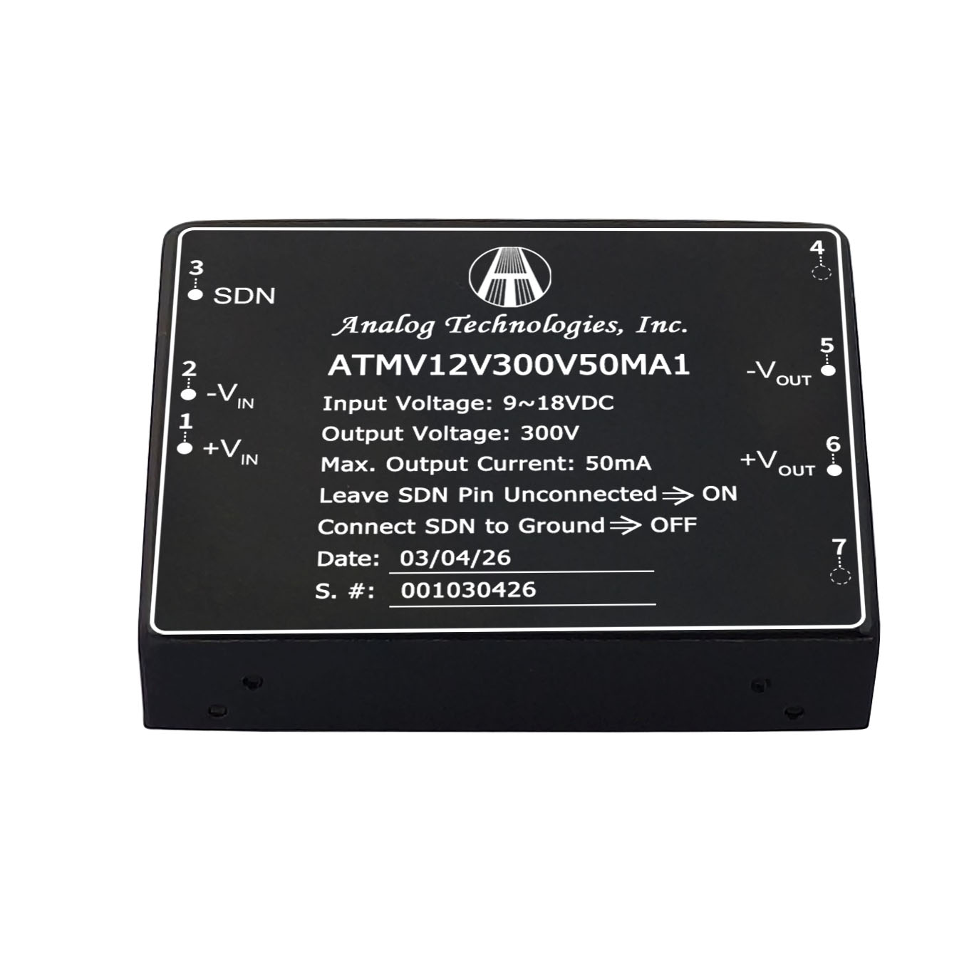 Medium Voltage 12V Input Isolated DC-DC Power Modules